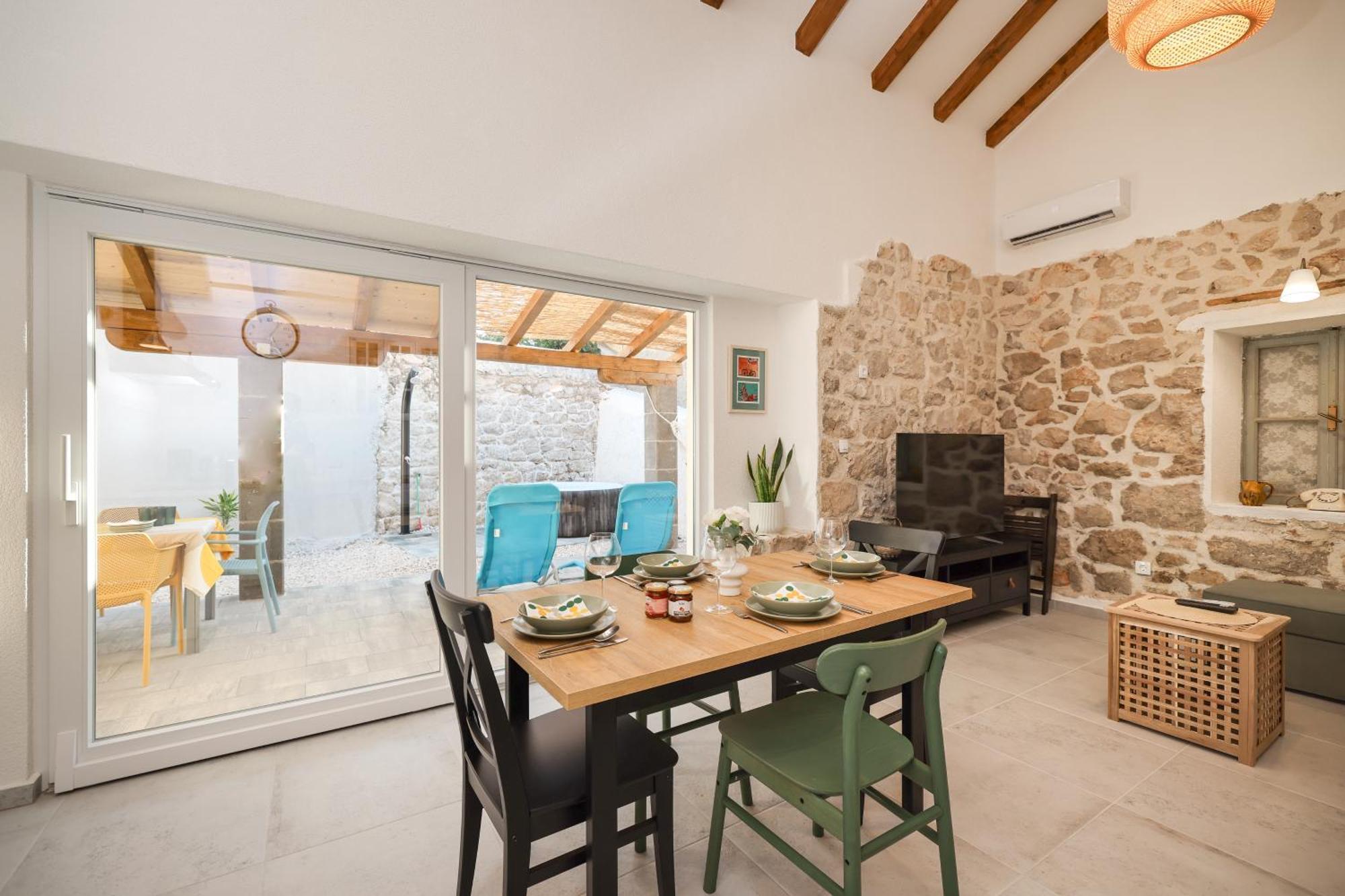 Ražanac Stone House Loleヴィラ エクステリア 写真